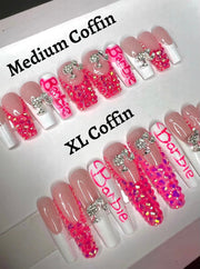 Barbie Press On Nails