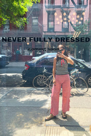 Red Gingham Trouser