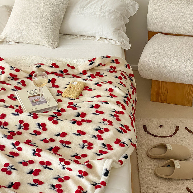 Vintage Jacquard Cashmere Blanket Sofa Blanket