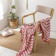 Summer Cotton Striped Sofa Blanket