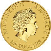 1 oz Australian Gold Kangaroo Coin (Random Year, BU)