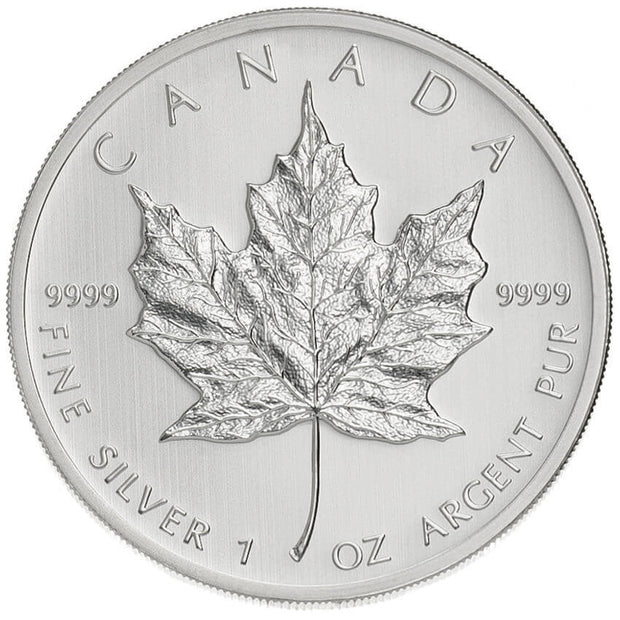 1 oz Canadian Silver Maple Leaf Coin (Random Year)