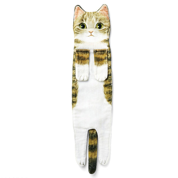 Cute Cat Absorbent Hand Towel Face Towel