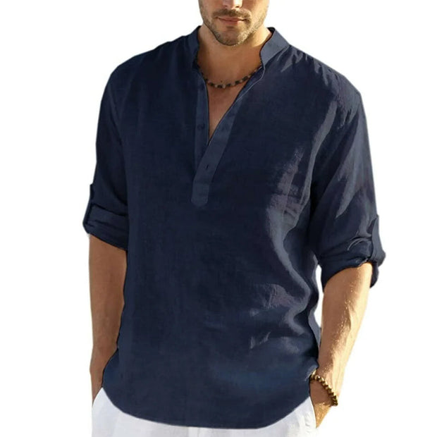 Elijah | Linen shirt for men