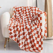 Four Season Plaid Checkerboard Blanket Sofa Throw Blanket