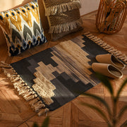 Tassel Weave Bedroom Minimalist Modern Rug