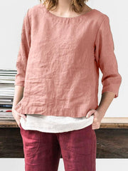 Women's Casual Linen Shirt