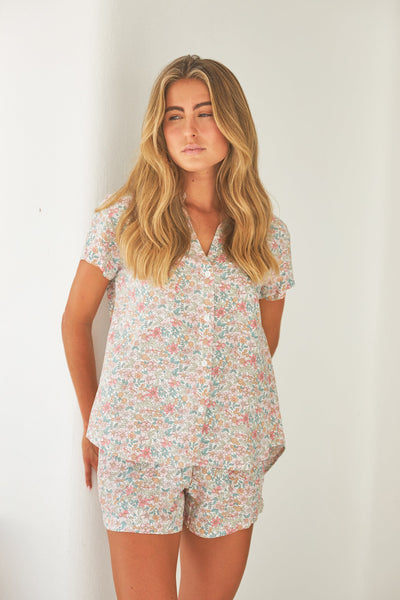 Maggie Pajama Set - Fleur