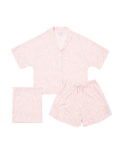 Marnie Sleep Set - Reverse Dot Pink