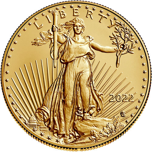 2023 1 oz American Gold Eagle Coin (BU)