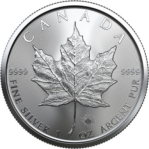 2023 1 oz Canadian Silver Maple Leaf Coin (BU)