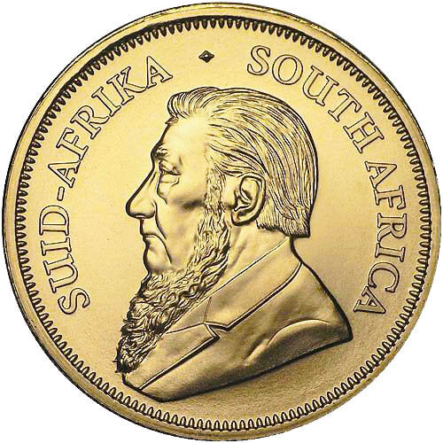 2022 1 oz South African Gold Krugerrand Coin (BU)