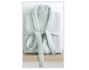 Breathable Cotton Gauze Couples Long Sleeve Autumn Winter Warm Bathrobe Absorbent Bathrobe Robe