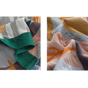 Adult Blanket 100% Cotton Sofa Throw Cartoon Throw Blanket Quilt