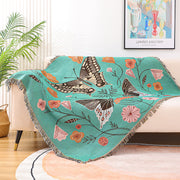 Leisure Sofa Blanket Outdoor Picnic Camping Blanket Spring Outing Picnic Cloth
