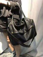Leather Cowhide Casual Shoulder Bag Women Crossbody Bag