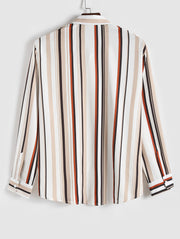 vertical | Vertical striped shirt