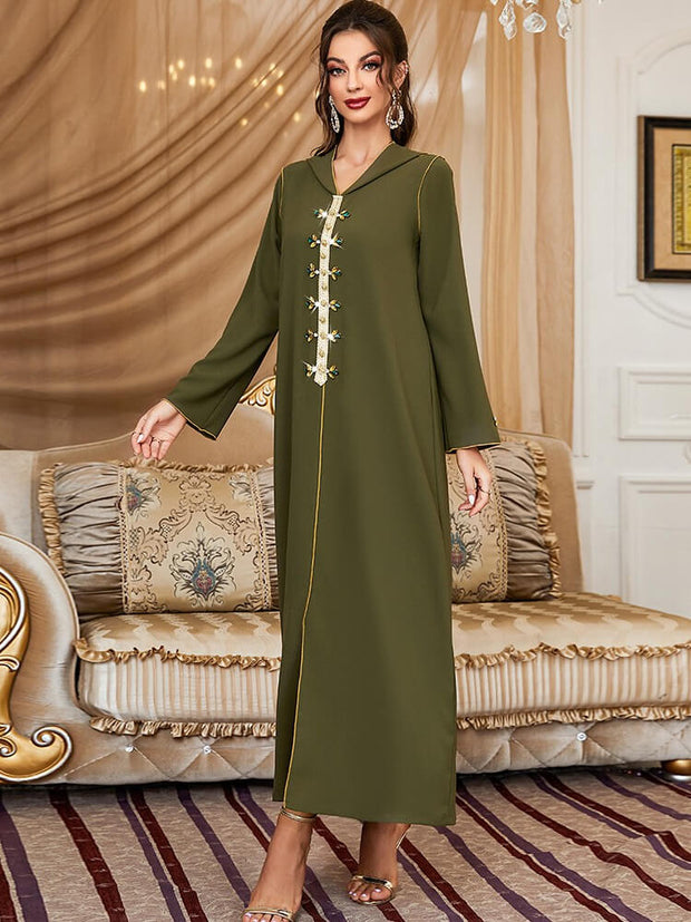 Women's Hat Abaya Dress