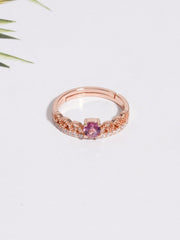 S925 Silver Garnet Ring