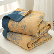Five layers Summer Gauze Towel Blanket Nap Cotton Blanket Student Comfortable Quilt