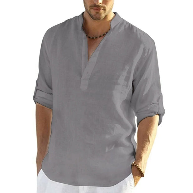 Elijah | Linen shirt for men