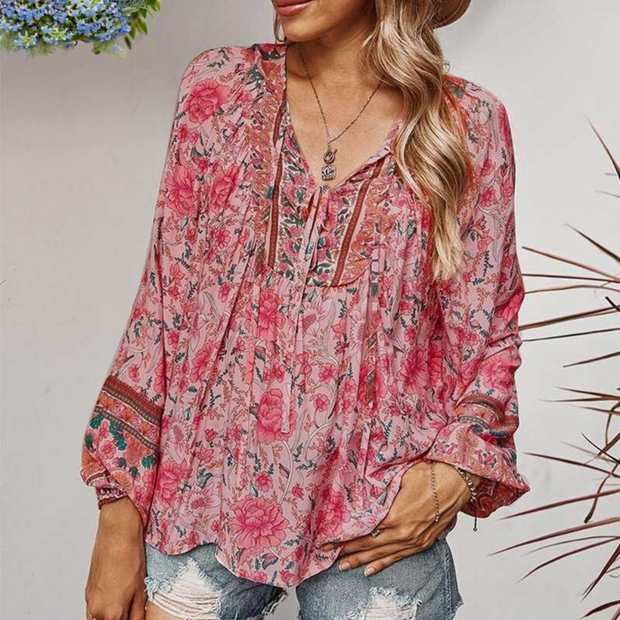 Bianca | Elegante Boho-Bluse