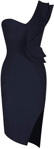 Aitana One Shoulder Bandage Dress - MY SEXY STYLES