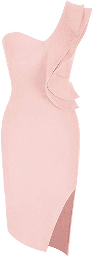 Aitana One Shoulder Bandage Dress - MY SEXY STYLES