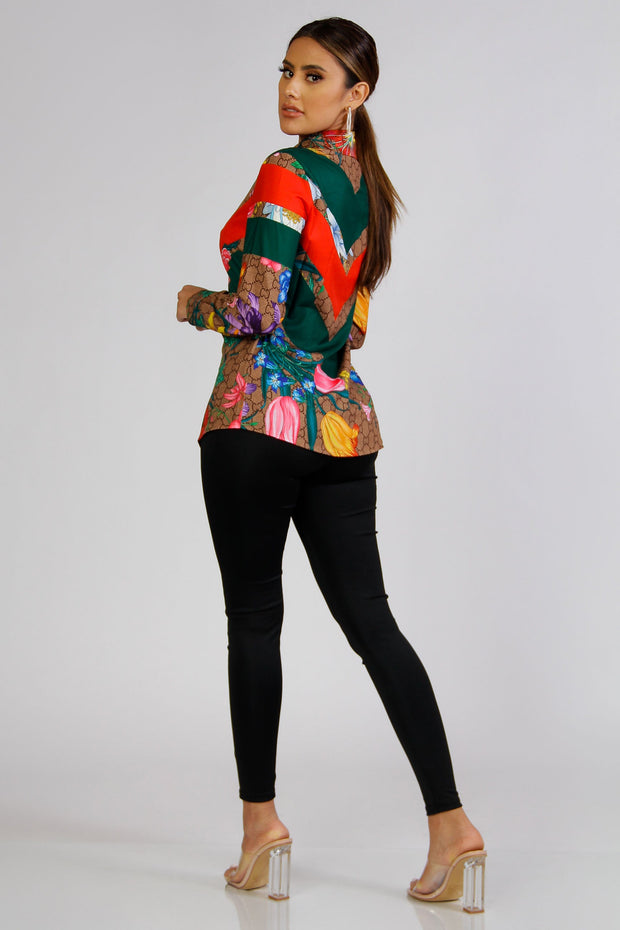 Adalynn Long Sleeve Button Down Shirt - MY SEXY STYLES