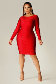 Aviana Ruched Bodycon Dress - MY SEXY STYLES