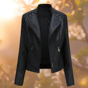 Ravens | Leather jacket for women