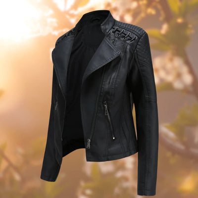 Ravens | Leather jacket for women