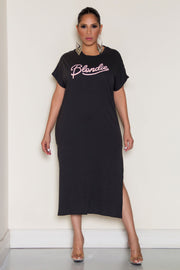 Blondie Casual T-Shirt Dress - MY SEXY STYLES