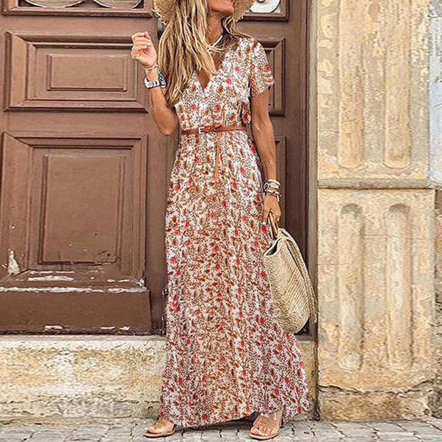 Sayla | Boho summer maxi dress