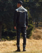 CHAMARRA POCKETS CUERA HOMBRE