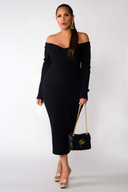 Kara Knit Midi Pencil Dress - MY SEXY STYLES