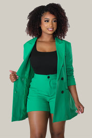 Clement Chic Blazer and Shorts Set - MY SEXY STYLES