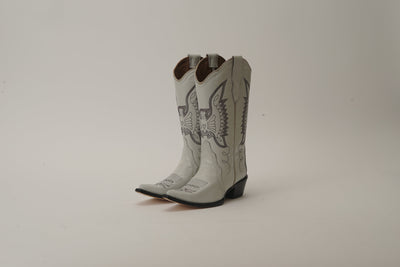 Botas Jornada Hueso / Jornada Cowboy Boots