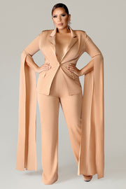 Elegant Queen Pants and Blazer Set - MY SEXY STYLES