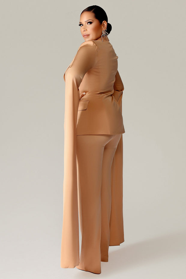 Elegant Queen Pants and Blazer Set - MY SEXY STYLES