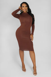 Gloria Classy Staple Must Have Double Lined Dress - MY SEXY STYLES