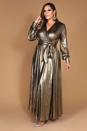 Golden Goddess Maxi Dress - MY SEXY STYLES