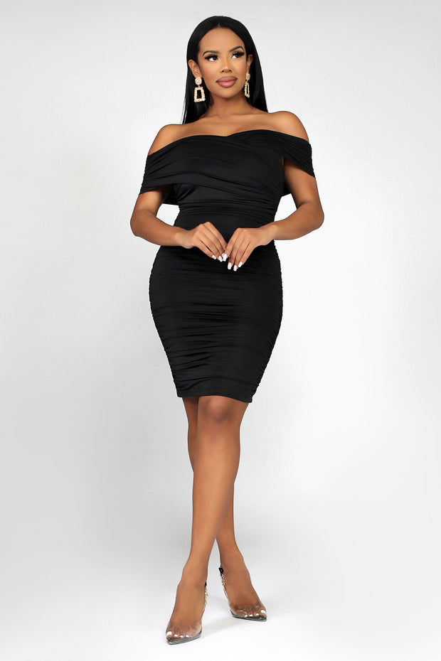 Greta Ruched Dress - MY SEXY STYLES