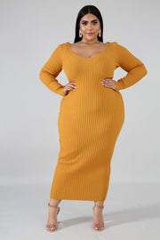 Kara Knit Midi Pencil Dress - MY SEXY STYLES