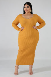 Kara Knit Midi Pencil Dress - MY SEXY STYLES