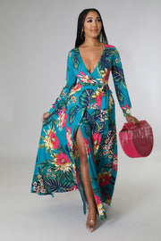 Floral Spring Maxi Dress - MY SEXY STYLES