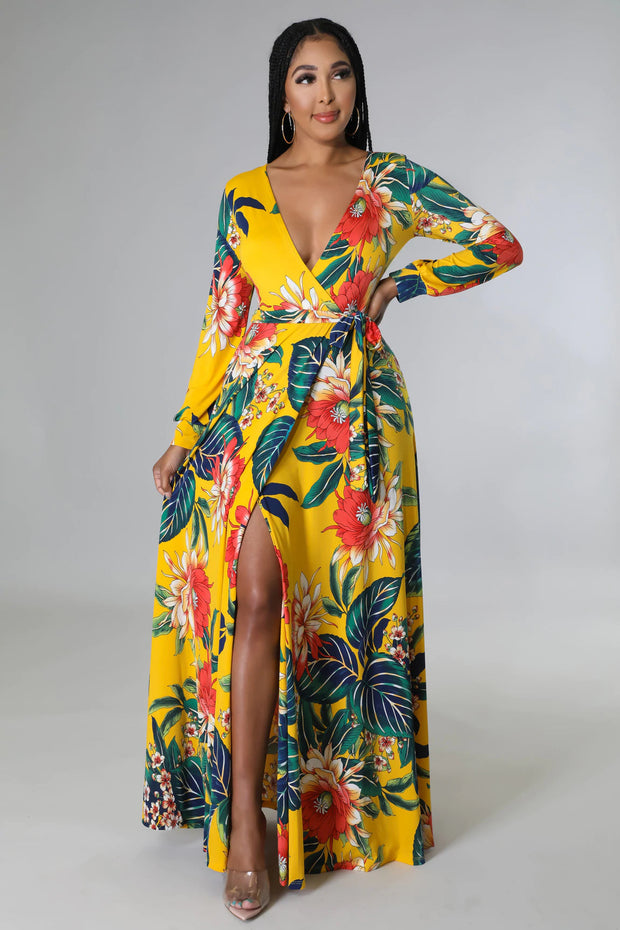 Floral Spring Maxi Dress - MY SEXY STYLES