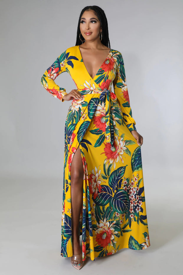 Floral Spring Maxi Dress - MY SEXY STYLES