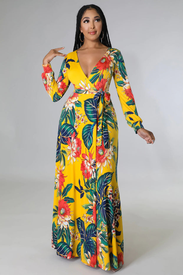 Floral Spring Maxi Dress - MY SEXY STYLES