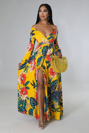 Floral Spring Maxi Dress - MY SEXY STYLES